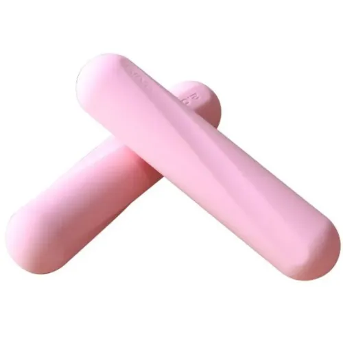RING pilates fitnes bucice-silikon 1x2 kg pink RX LKW-684-2 kg